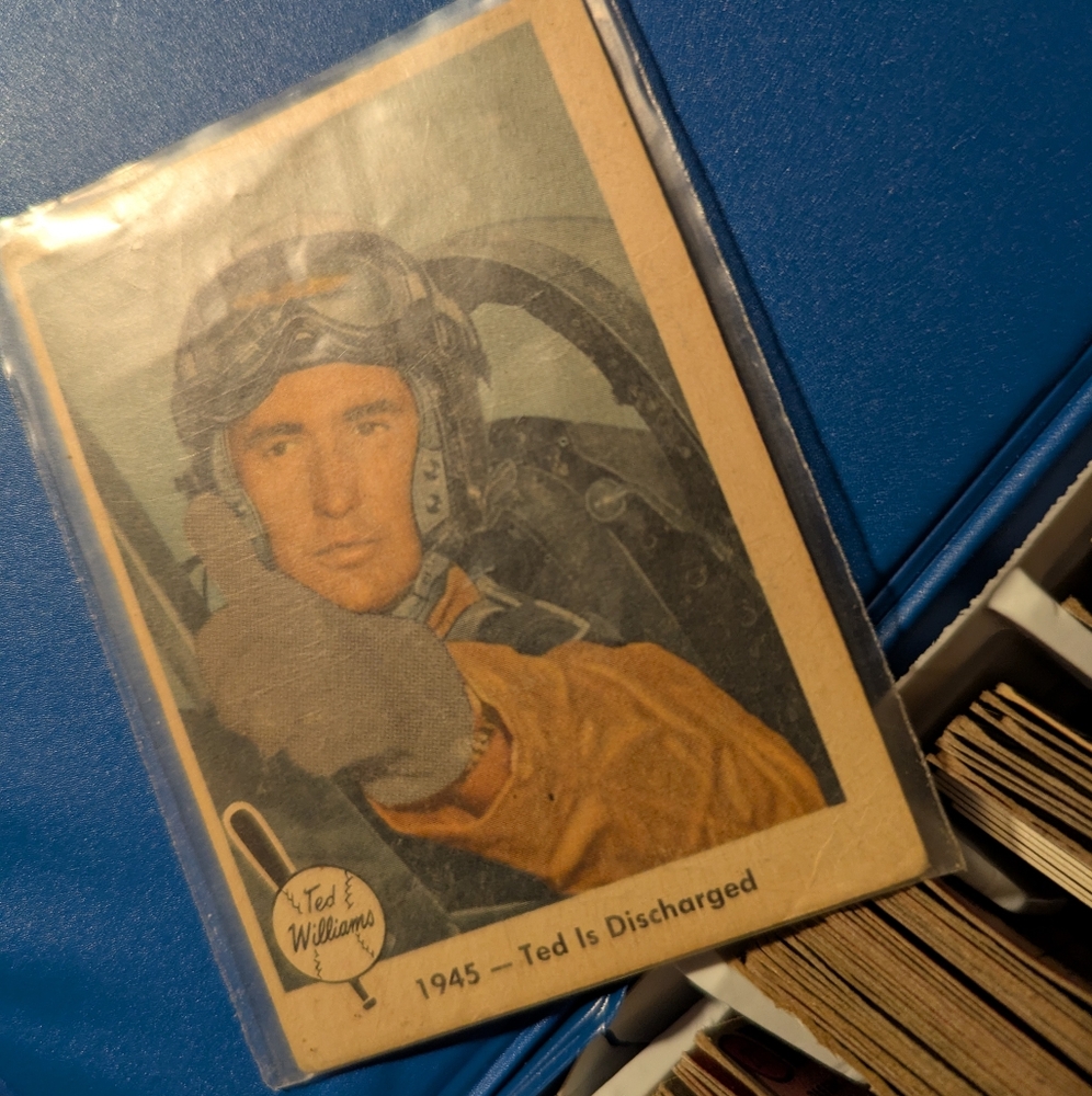 1945 Ted Williams Baseball Card